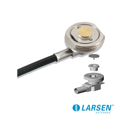 NMO-KHFUD Kit de Instalación para Antenas de Alta y Baja Frecuencia, Incluye Montaje de 3/4 (NMO), 5 mts de Cable, sin Conector.