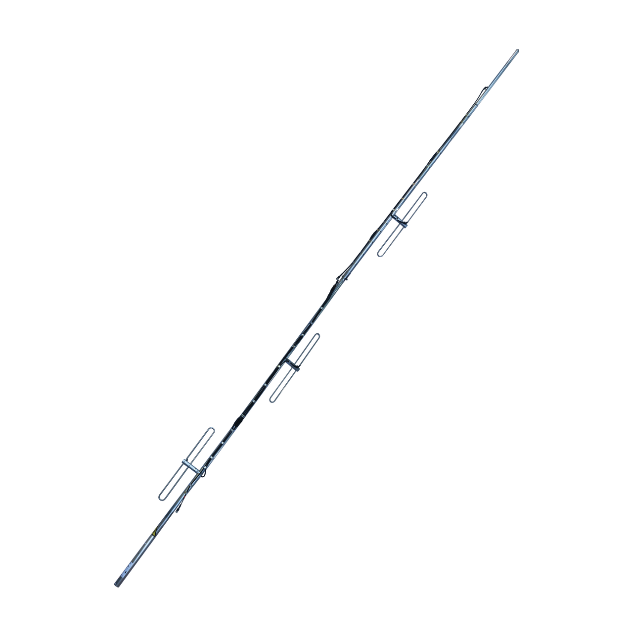 NPRF224 Antena base de 4 dipolos. Rango de frecuencia de 144 - 160 MHz y ganancia de 6/9 dBi omnidireccional/direccional.