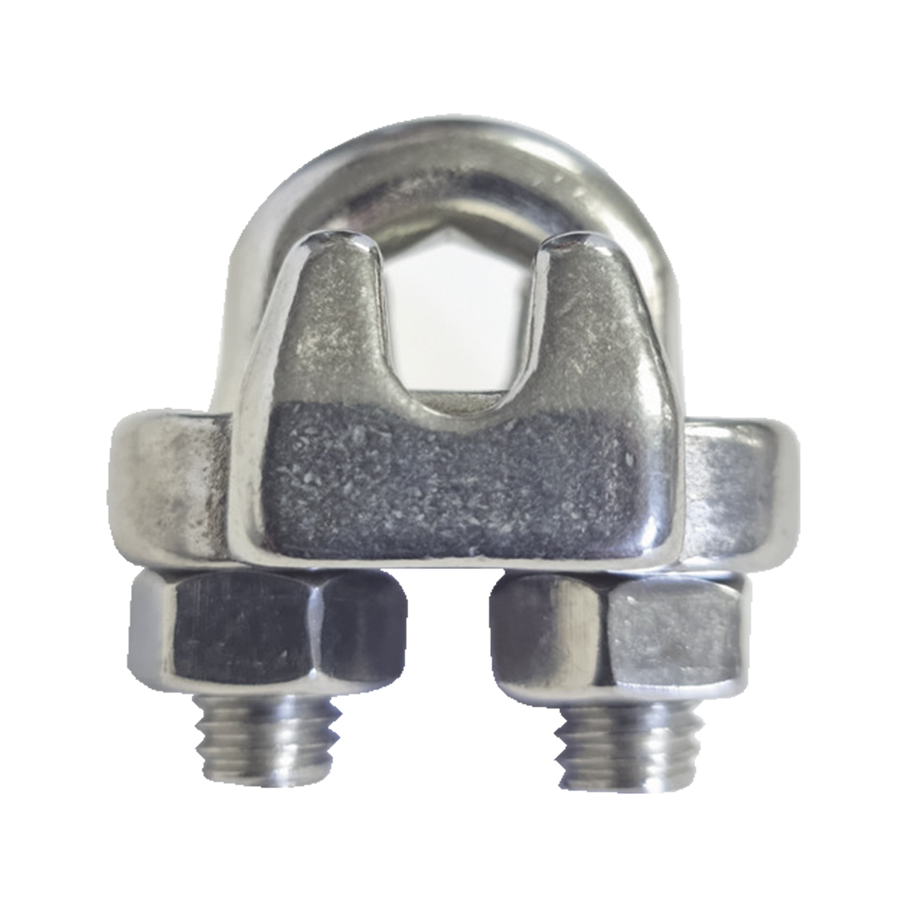 NUDO-18-FJSS Nudo/ Perro/ Abrazadera Acero Forjado para Cable de 1/8, Acero Inoxidable.