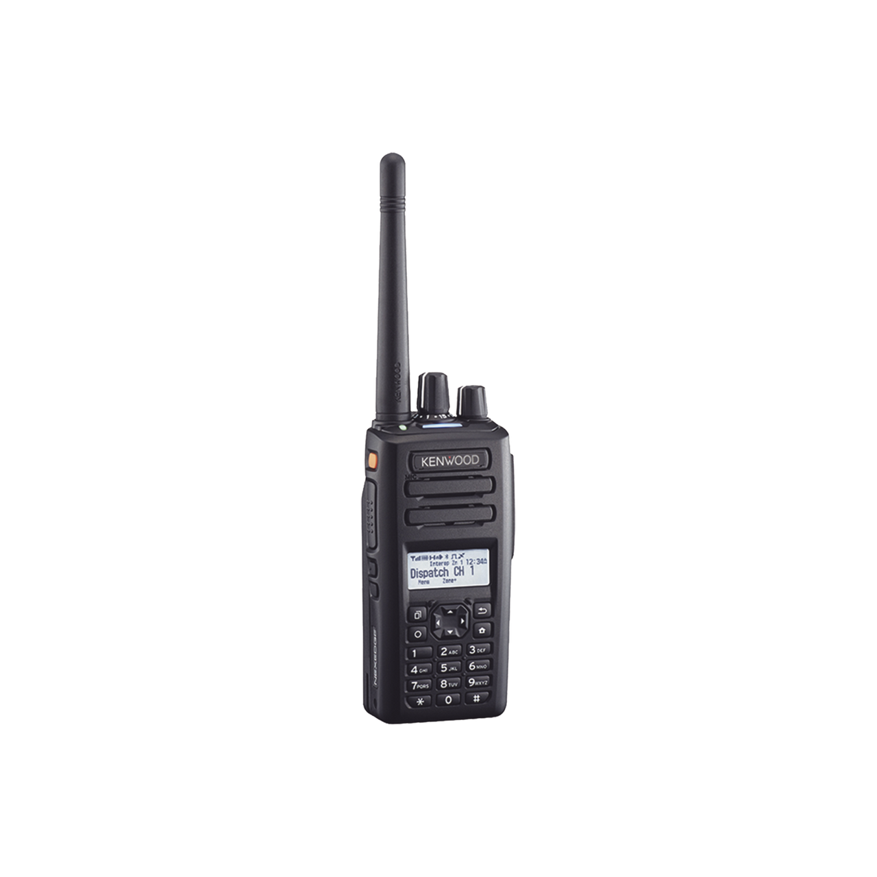NX-3420-K3 Radio portátil UHF 800/900 MHz, 260 Canales, Digital NXDN-DMR-Análogo, GPS, Bluetooth, IP67, 2 Pines, Incluye Batería-Antena-Cargador-Clip.
