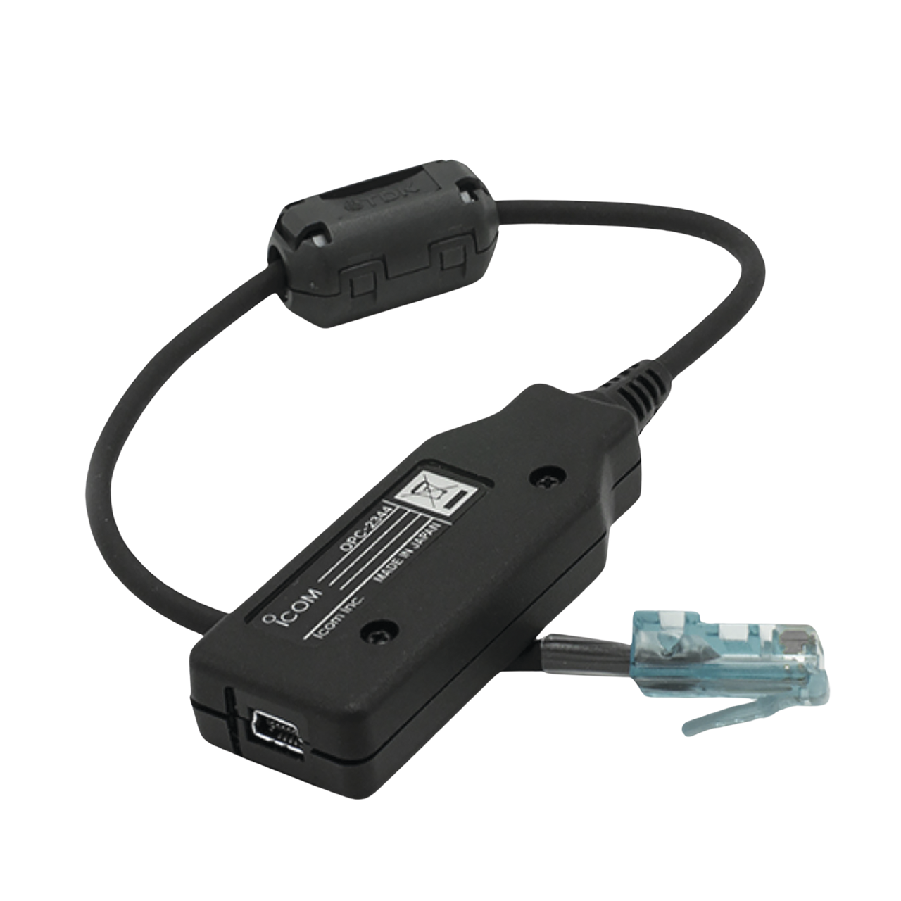 OPC2344 INTERFACE P/ PROGRAMAR RADIOS ICOM CON USB ICF121S/221S, F121/221, F520/521/620/621, 621TR, F5061/6061, FR5000/FR6000