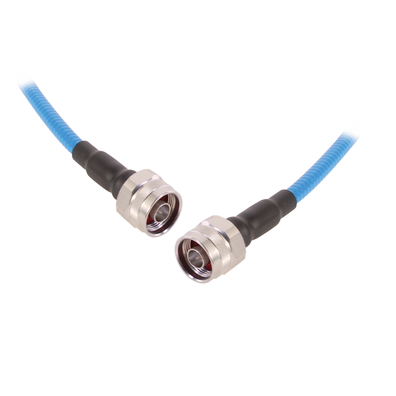 P2-RFC-2072-39 Cable flex SSP-250-LLPL (1/4 diam.) de 1m, bajo PIM (?-155 dBc),  conectores N Macho a N Macho,  0-6 GHz.