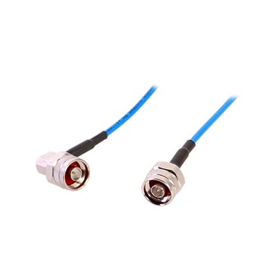 P2RFC-2217-39 Jumper de Cable flex TFT-402-LF (1/8 diam.) de 1m, con conectores N Macho a N Macho en A/R, 0-3 GHz.