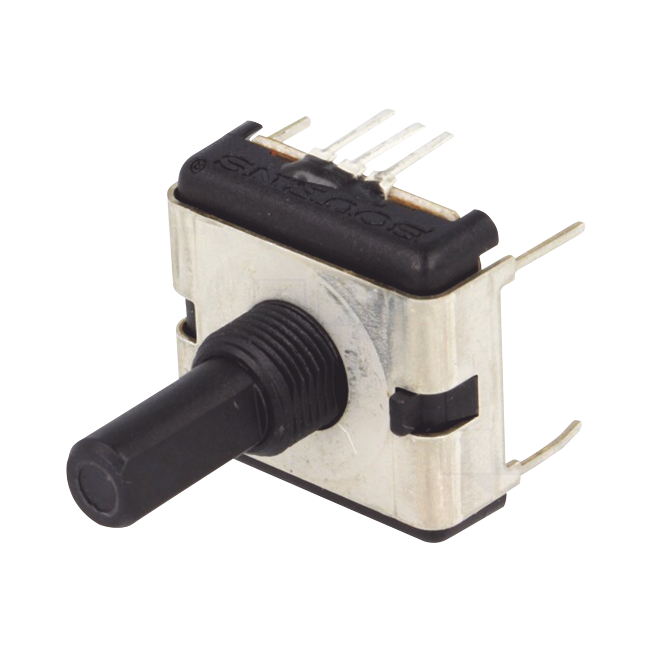 PCW1J-C28-KAB104L Potenciómetro Cuadrado de 22 mm, 100k Ohm, 3/4 Watt, 1 Vuelta, para Montaje en Panel del Monitor de Servicio R2600-D.
