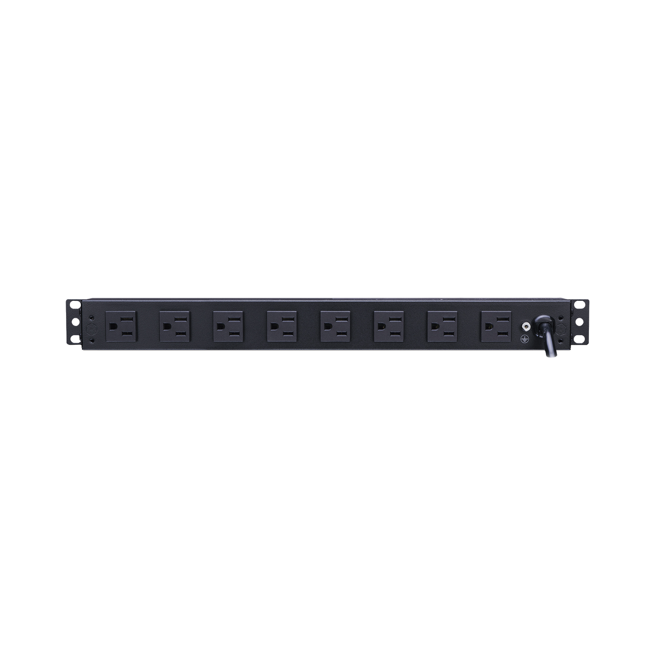 PDU15B8R PDU Básico Para Distribución de Energía, Con 8 Tomas NEMA 5-15R Traseras, 1UR, 15 Amp, 120 Vca