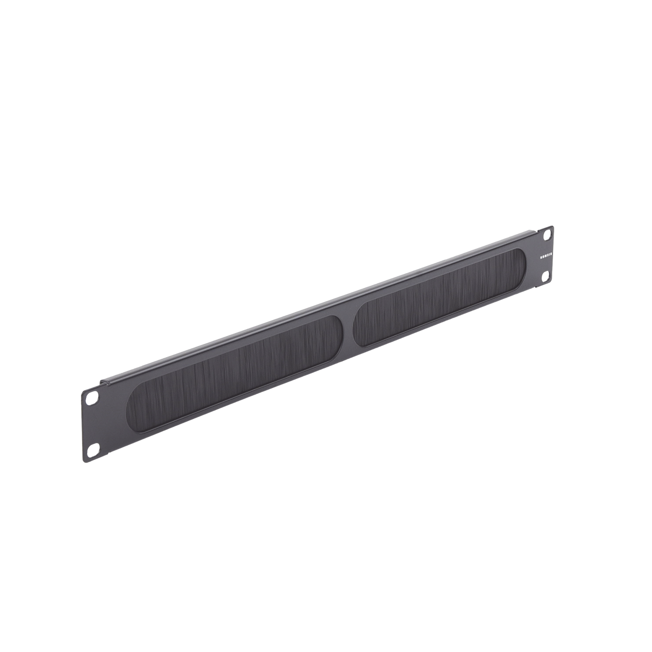 PNL-BRSH-1 Tapa Ciega para Rack de 19in, Tipo Cepillo de Nylon, para Paso de Cables y Mejor Manejo Térmico, Color Negro, 1UR