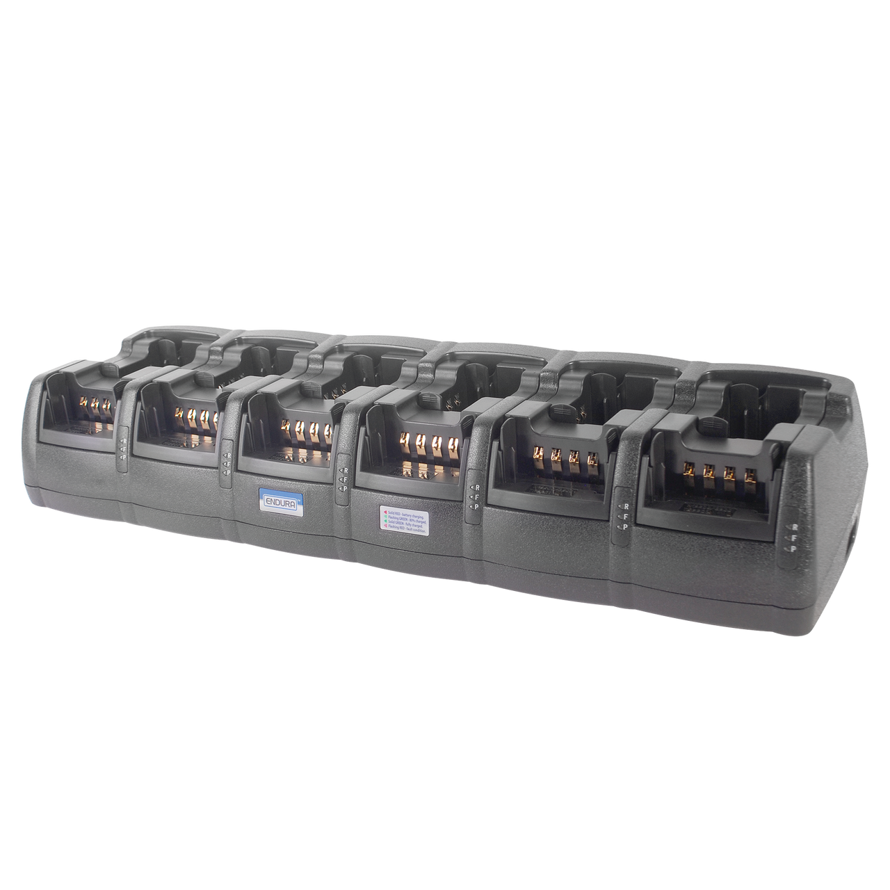 PP-12C-PRO3150 Multicargador de 12 radios Motorola PRO3150/CT150 batería MNN4018