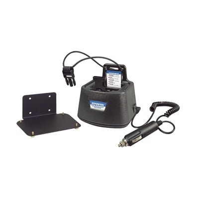PP-VC-TC508 Cargador vehicular Endura para radio HYT  TC508/518/580, para batería de Ni-MH, Ni-Cd, Li-Ion.