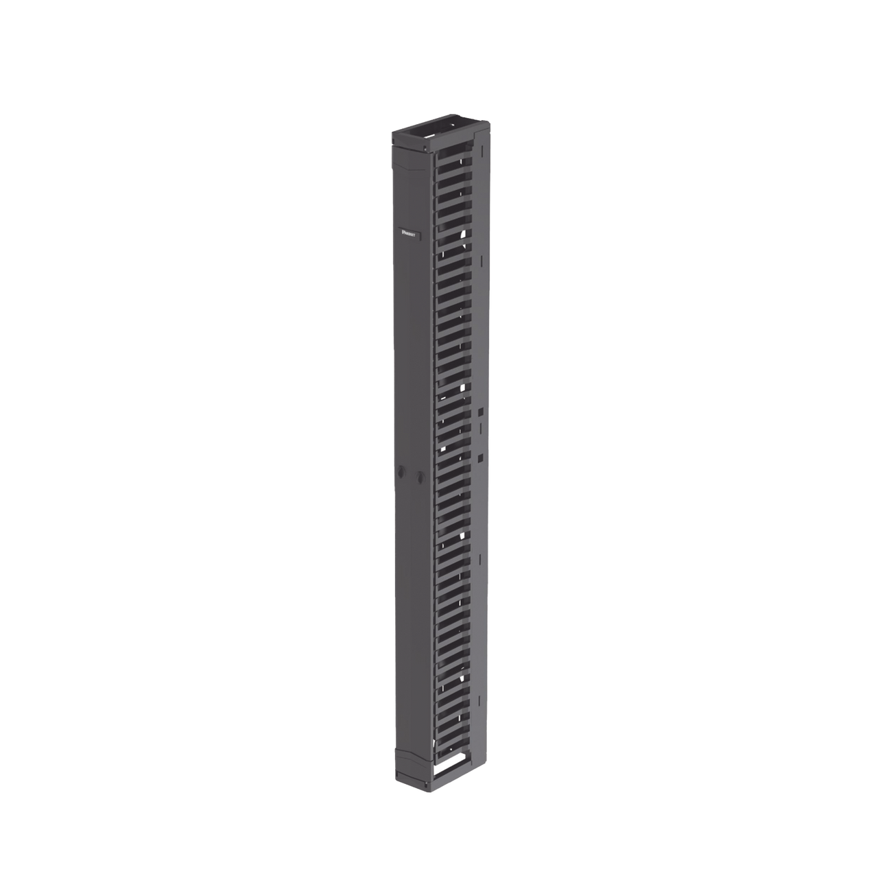 PR2VFD06 Organizador Vertical PatchRunner?, Sencillo (Solo Frontal), Para Rack Abierto de 45 Unidades, 6 in de Ancho, Color Negro