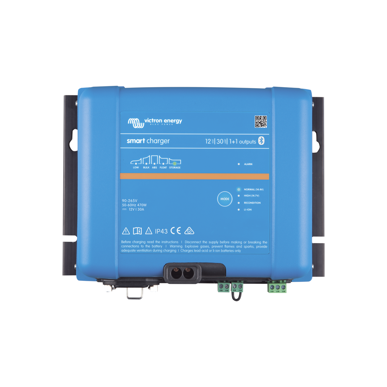 PSIP4312/30 Phoenix Smart IP43 12/30 / Cargador de Baterías 12V, 30A / Para Ambientes Marinos y Terrestres. /  Para baterías de Plomo y Litio
