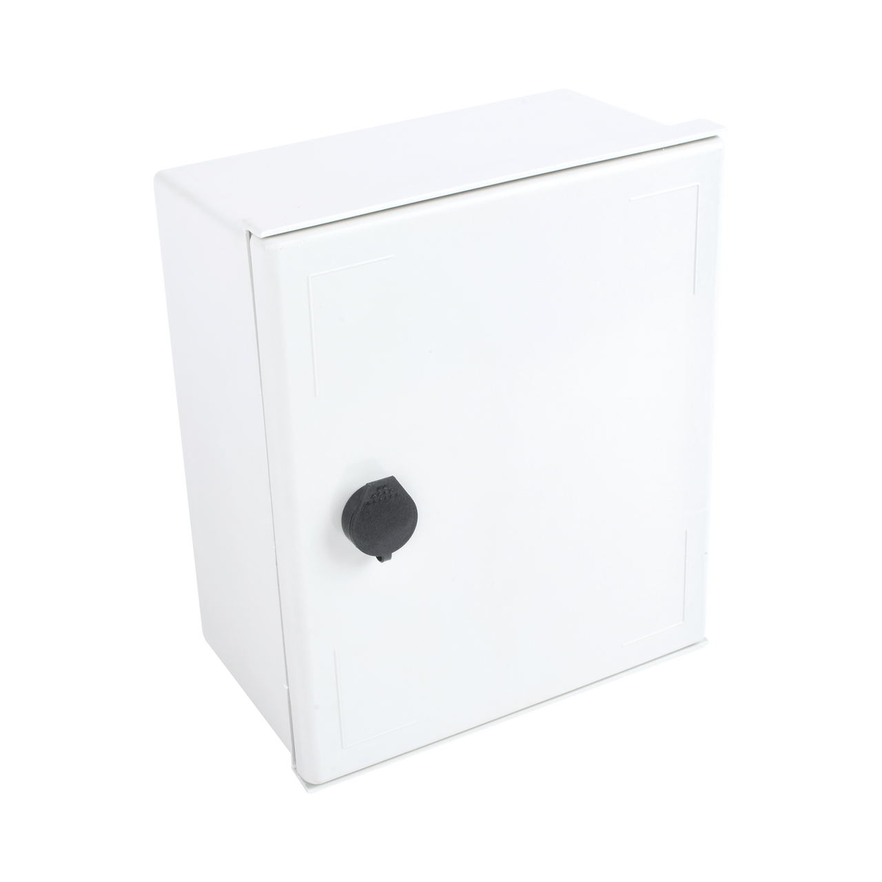 PST-2530-14P Gabinete de Poliéster IP65 Uso en Intemperie (250 x 300 x 140 mm) con Placa Trasera Interior de Plástico (Incluye Chapa y Llave).