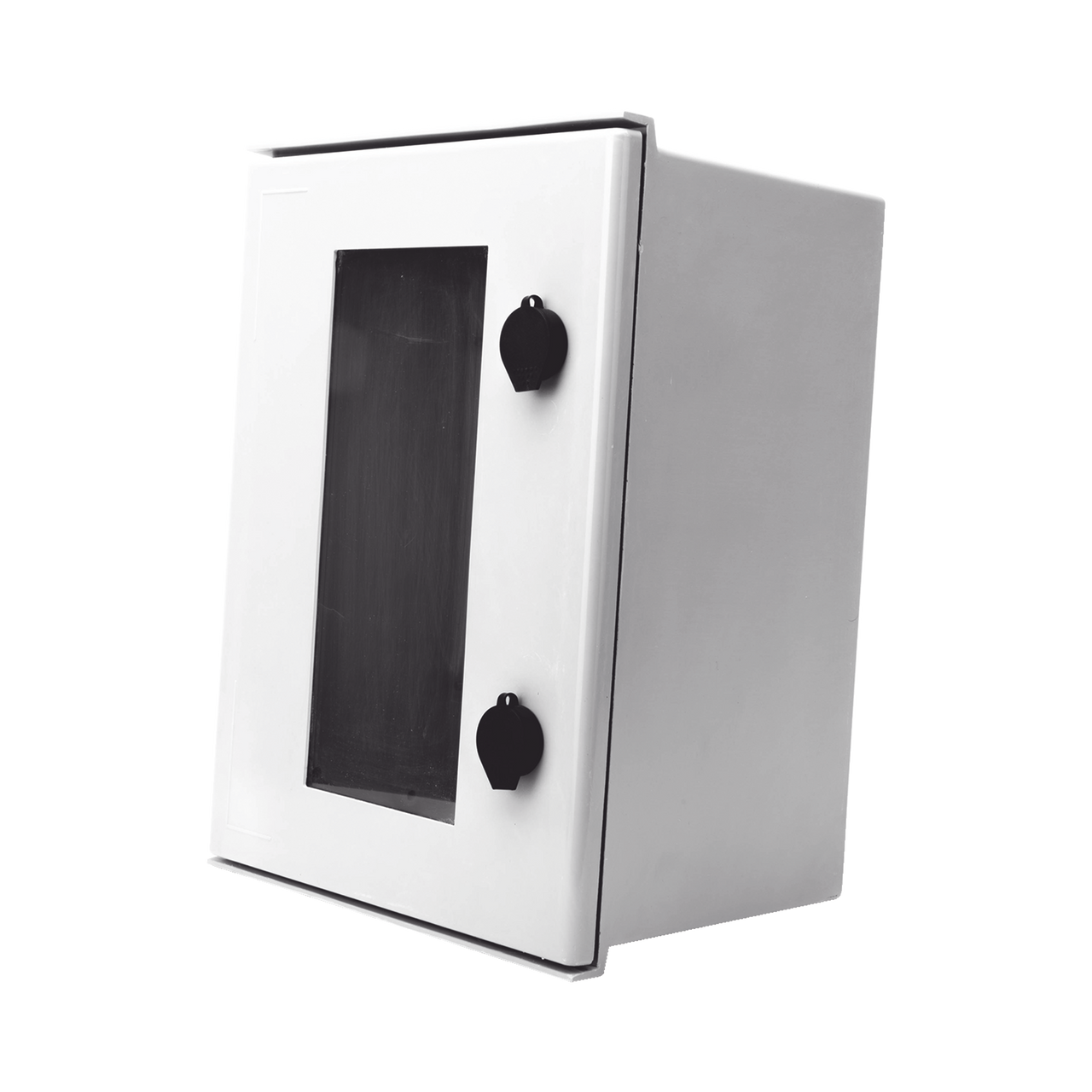 PST-3040-20PT Gabinete de Poliéster IP65 Puerta Transparente, Uso en Intemperie (300 x 400 x 200 mm) con Placa Trasera Interior de Plástico (Incluye Chapa y Llave).