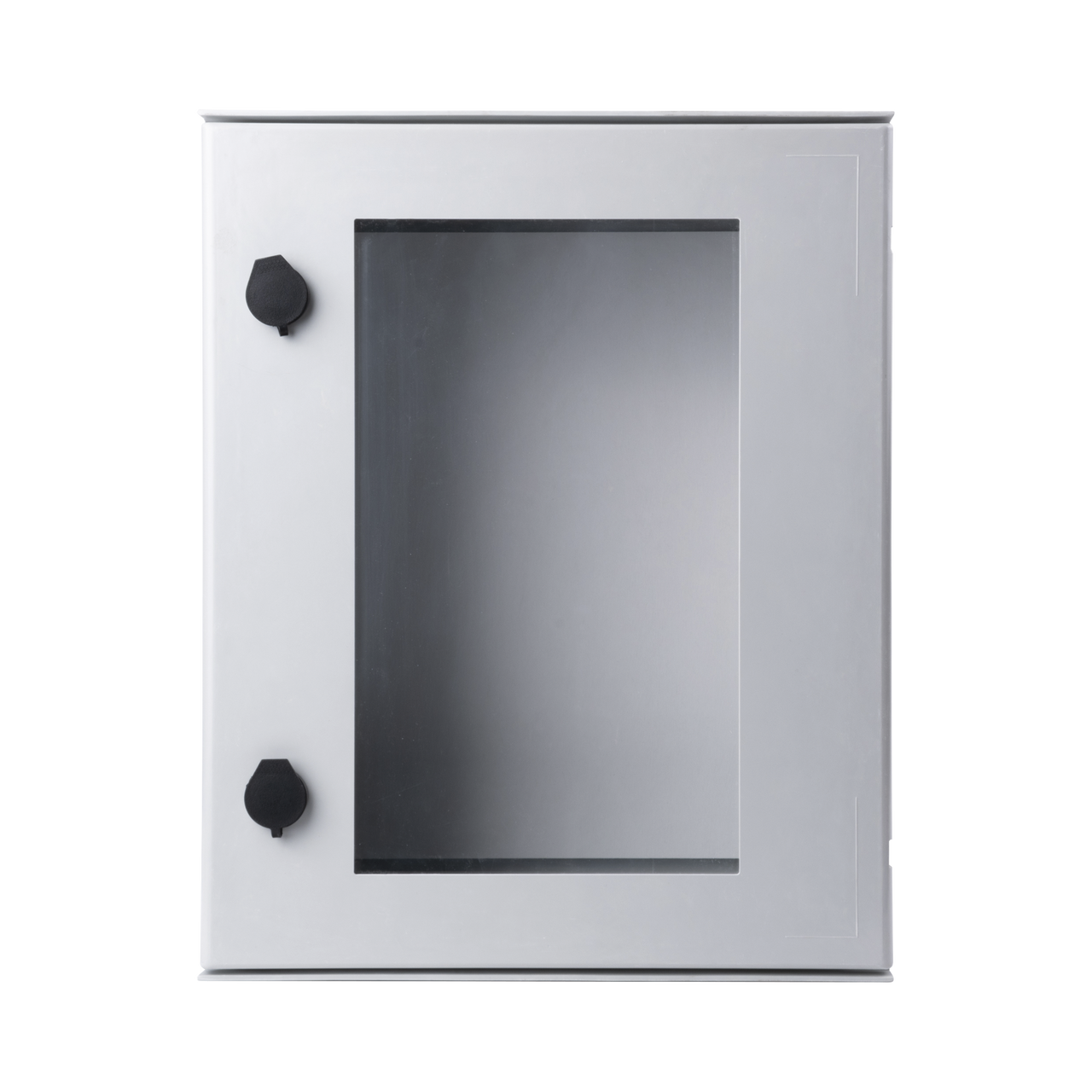 PST-4050-20PT Gabinete de Poliéster IP65 Puerta Transparente, Uso en Intemperie (400 x 500 x 200 mm) con Placa Trasera Interior de Plástico (Incluye Chapa y Llave).