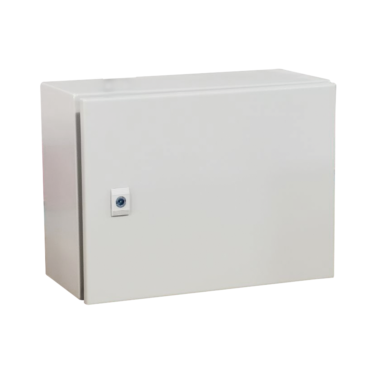 PST-5030-30A Gabinete de Acero IP66 Uso en Intemperie (500 x 300 x 300 mm) con Placa Trasera Interior Metálica y Compuerta Inferior Atornillable (Incluye Chapa y Llave T). Ideal para Centros de Carga y Tableros de Control