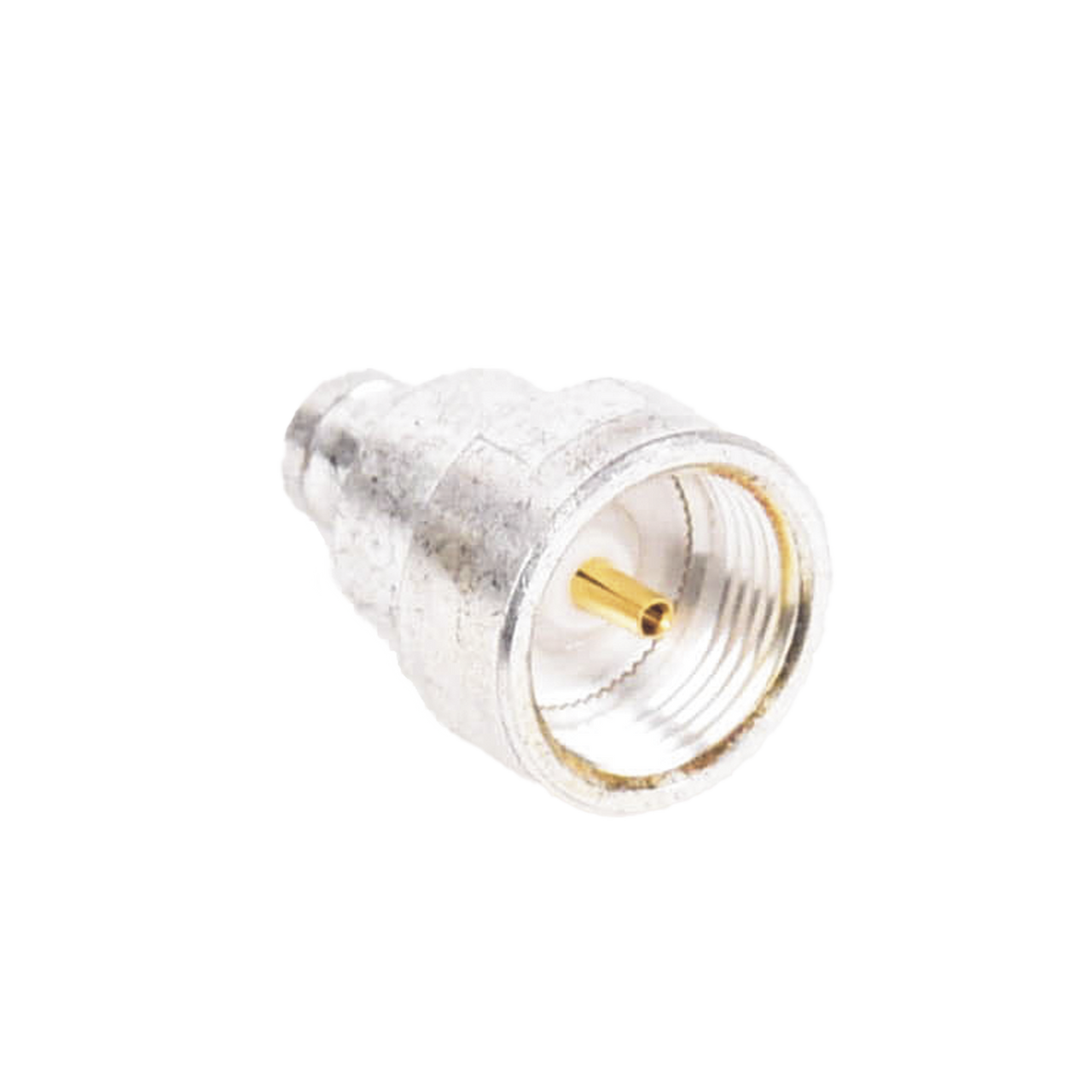 PT-4000-114 Adaptador UNIDAPT Hembra a Conector SMB Plug (Pin Hembra), Plata/ Oro/ Teflón.