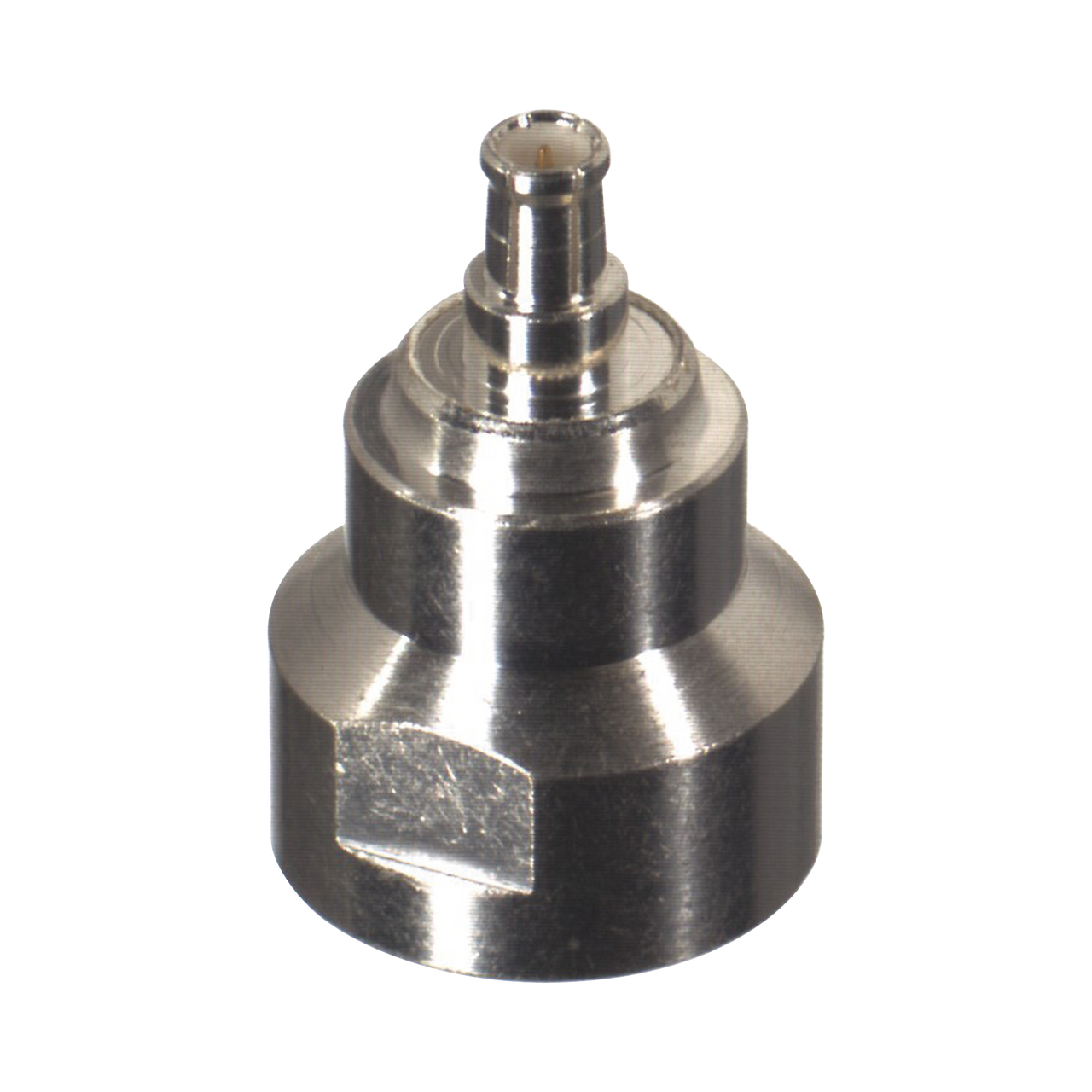 PT-4000-115 Adaptador UNIDAPT Hembra a MCX Macho. Plata/ Oro/ Teflón.