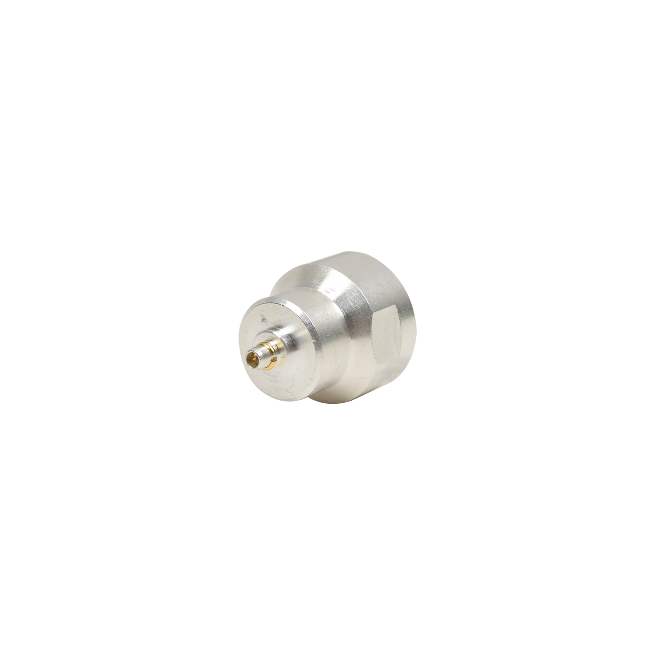 PT-4000-117 Adaptador UNIDAPT Hembra a MMCX Macho. Plata / Oro / Teflón.