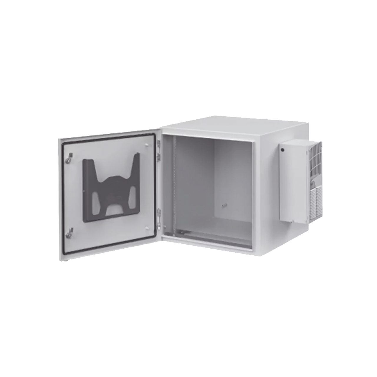 PTRS242424G4A Gabinete Industrial ProTek de Puerta Sólida, Protección NEMA Tipo 4/12; IP66, Fabricado en Acero, 12 UR, Color Gris Claro