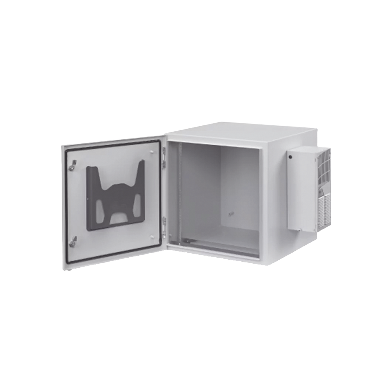 PTRS362424G4A Gabinete Industrial ProTek de Puerta Sólida, Protección NEMA Tipo 4/12; IP66, Fabricado en Acero, 19 UR, Color Gris Claro