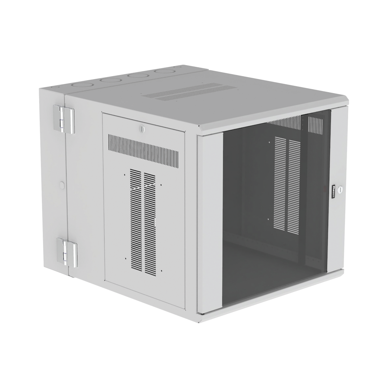 PZWMC1230WH Gabinete PanZone de Montaje en Pared, de 19in, Puerta con Ventana de Seguridad, 12 UR, 762mm de Profundidad, Color Blanco