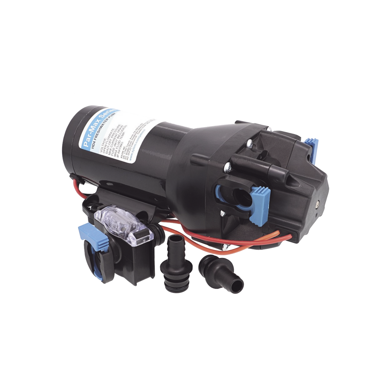 Q401J-115S-3A Bomba controlada por presión Par Max HD 4 a 12 Vca, alta presión 40 psi 15 lpm / 4 gpm
