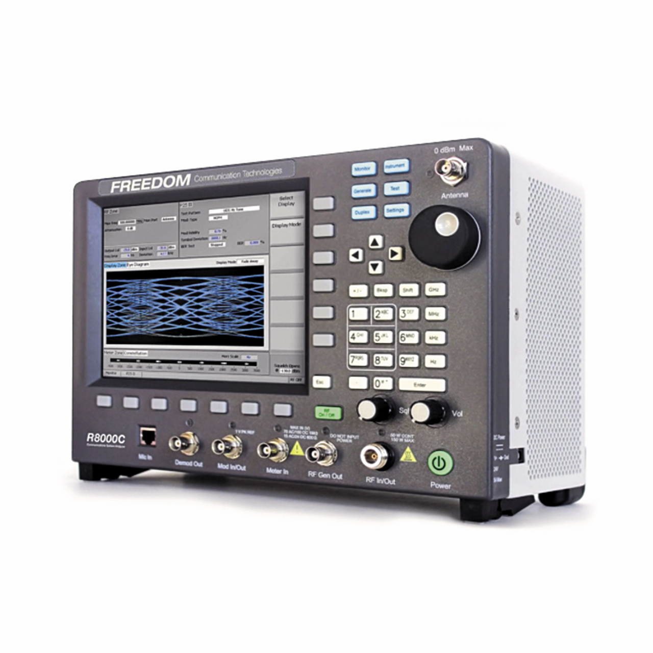 R8000-C Analizador de Sistemas de Comunicación Portátil, 250 kHz - 1 GHz.
