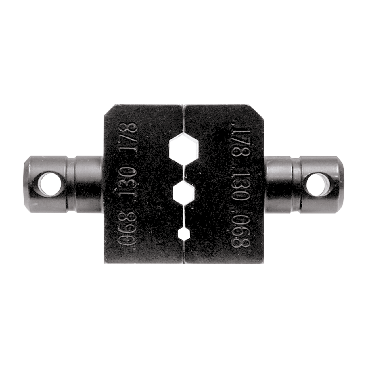 RFA-4009-04 Dado para Plegar Conectores de Anillo con Mordaza Hex. de 0.068, 0.130 y 0.178 en LMR-100A, RG-174/U y RG-316/U.