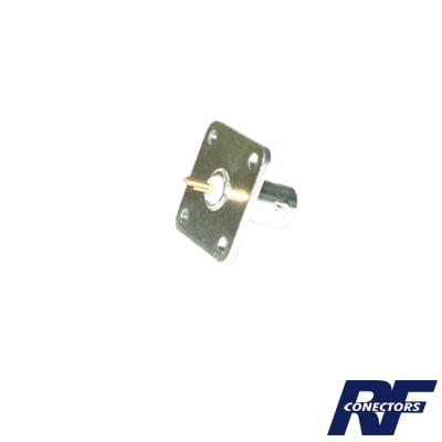 RFB-1115-14 Conector BNC Hembra para Chasis, 18 mm uso en Duplexers Syscom con UG-177/U.