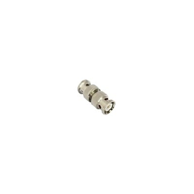 RFB-1133 Adaptador en Línea Tipo Barril para 50 Ohm, de Conector BNC Macho a BNC Macho, Níquel/ Oro/ Teflón.
