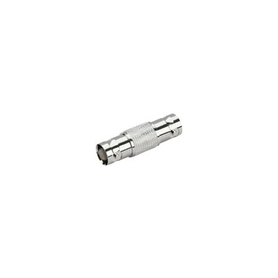 RFB-1134 Adaptador Tipo Barril para 50 Ohm de Conectores BNC Hembra a BNC Hembra, Niquel/Oro/Polipropileno.