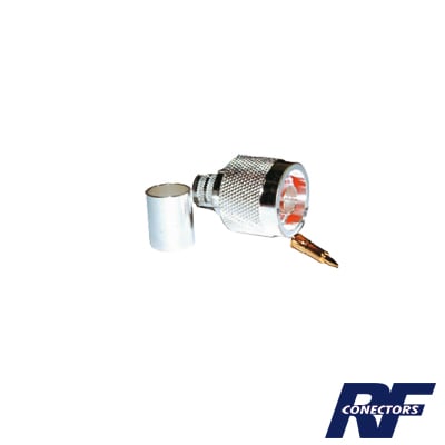 RFN-1006-3I Conector N Macho de Anillo plegable para cables LMR-400, 9913, CNT-400, RG8/U-SYS, RFLASH-1113, 8214.