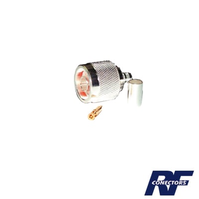 RFN-1007-2SX Conector N Macho de anillo plegable para cables RG-8/X, LMR-240, 9258.