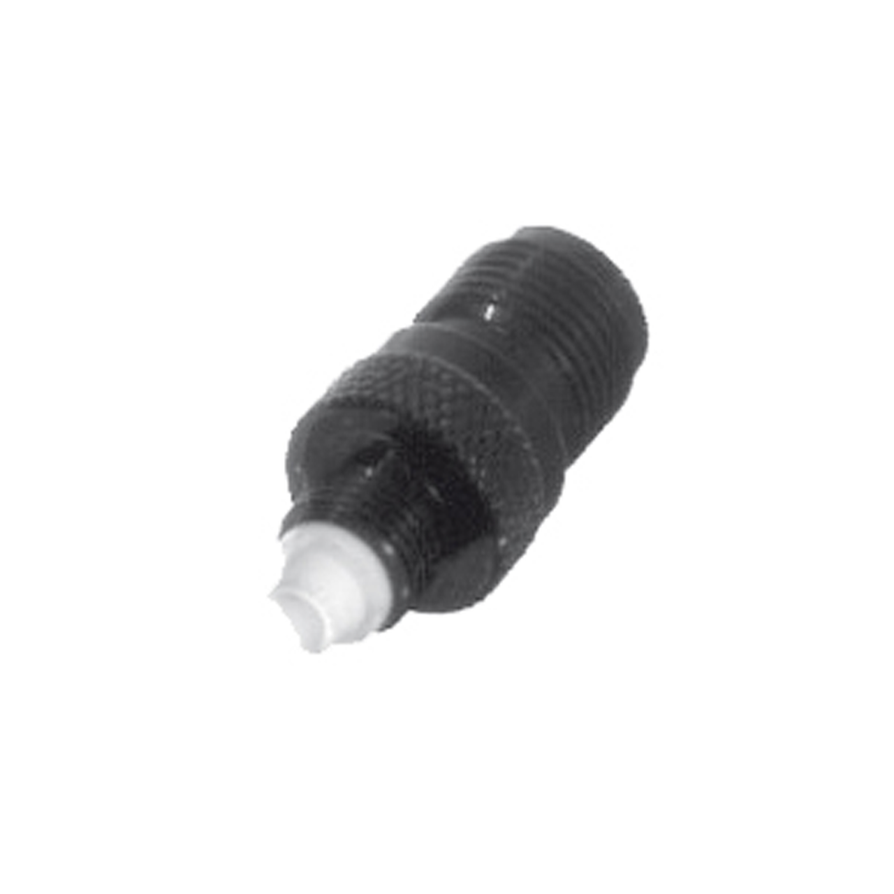 RFT-1240-1 Adaptador TNC Hembra a FME Hembra, Niple Europeo, Cromo Negro/ Oro/ Teflón.