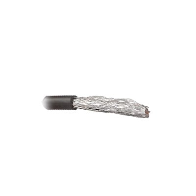 RG-59U-SYS Cable Coaxial 75 Ohm con Blindaje de Cinta de Poliester Aluminizado y 40% de Malla de Aluminio 95%, Aislamiento de Polietileno Espumado.