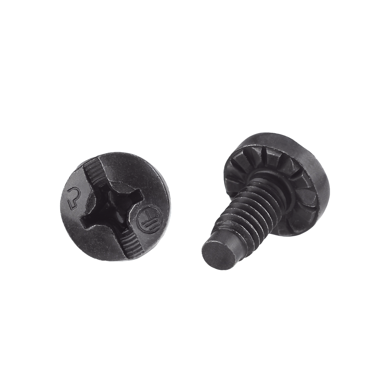 RGTBS-C Tornillo de Unión a Tierra Con Formación de Rosca, #12-24 x 1/2, Color Negro, Bolsa de 100 Piezas