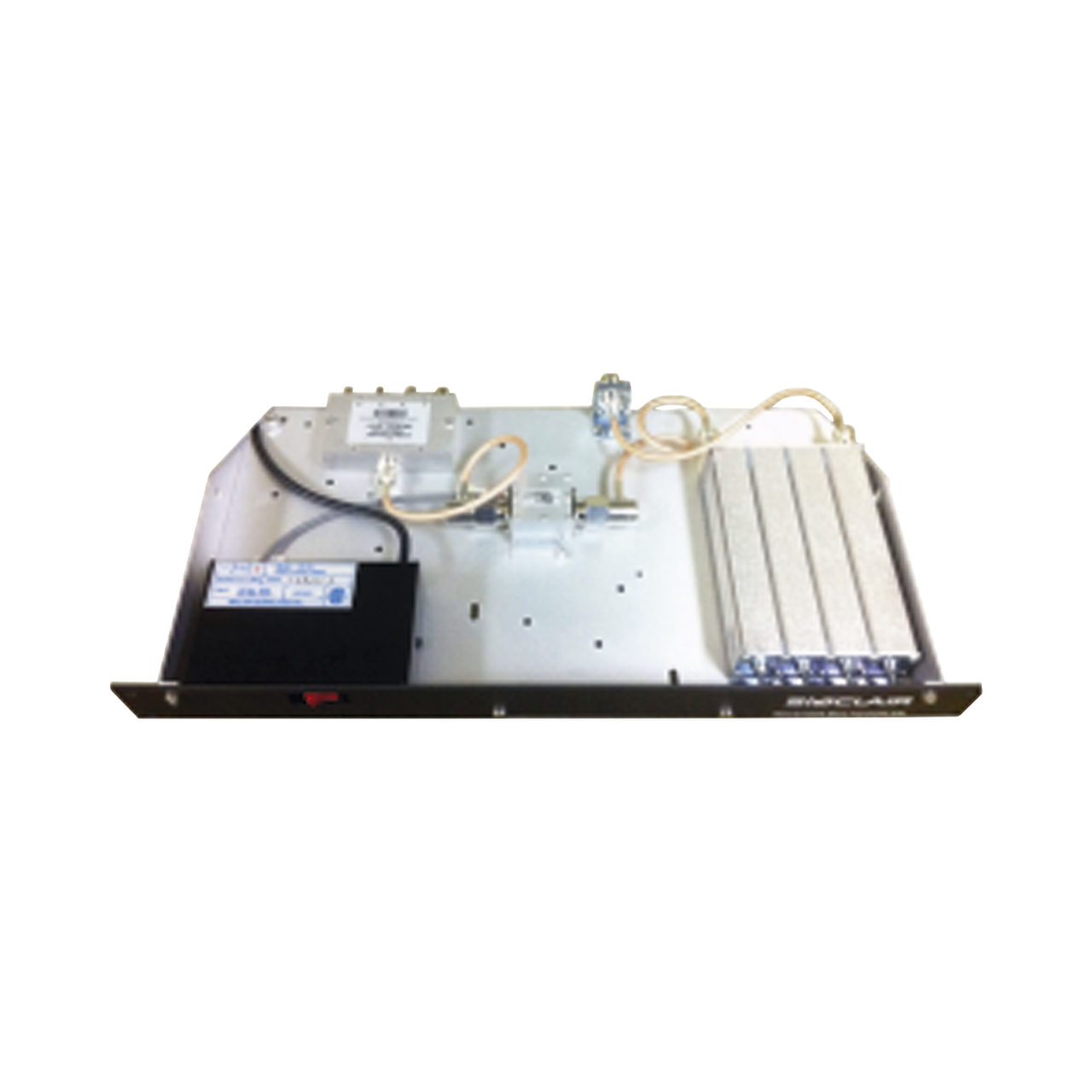 RM301-208G3B Multiacoplador con Preselector para 8 Canales, 440-470 MHz, 1 MHz de Ancho de Banda, 12 Vcd, Conectores BNC Hembras