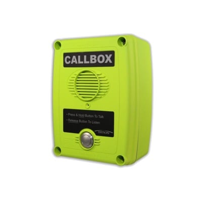 RQX-411-G Callbox, Intercomunicador Inalámbrico Vía Radio UHF 450-470MHZ, Serie Q1 en Color Verde
