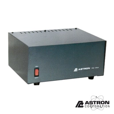 RS-35A Fuente de poder Astron | Salidas: 13.8Vcc, 35A | Lineal Regulada