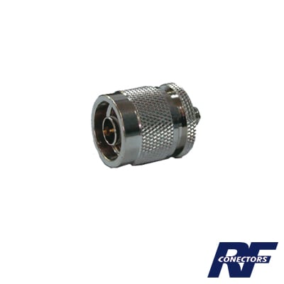 RSA-3478 Adaptador en Línea de Conector SMA Hembra a N Macho, Níquel/ Oro/ Teflón.