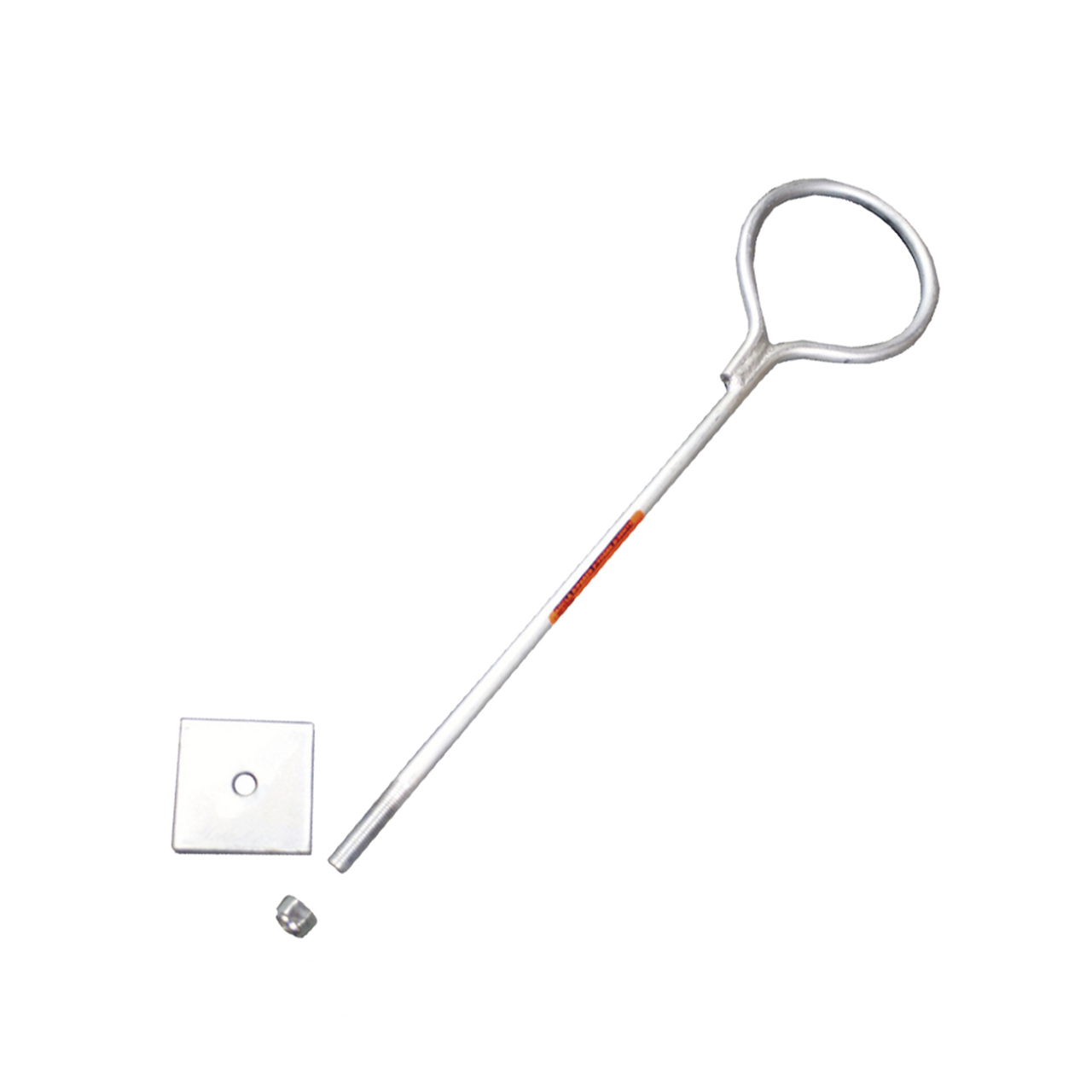 SAR-45G Ancla de Losa o Pared de 75 cm. de 12 cm diámetro de argolla Galvanizada por Inmersión en Caliente.