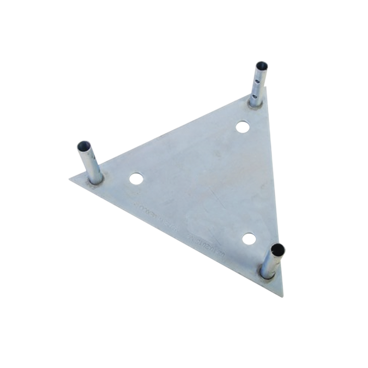 SBA60G Base para Tramo STZ60G con Placa 1/2, Niple de 3/4, Galvanizado por Inmersión en Caliente.