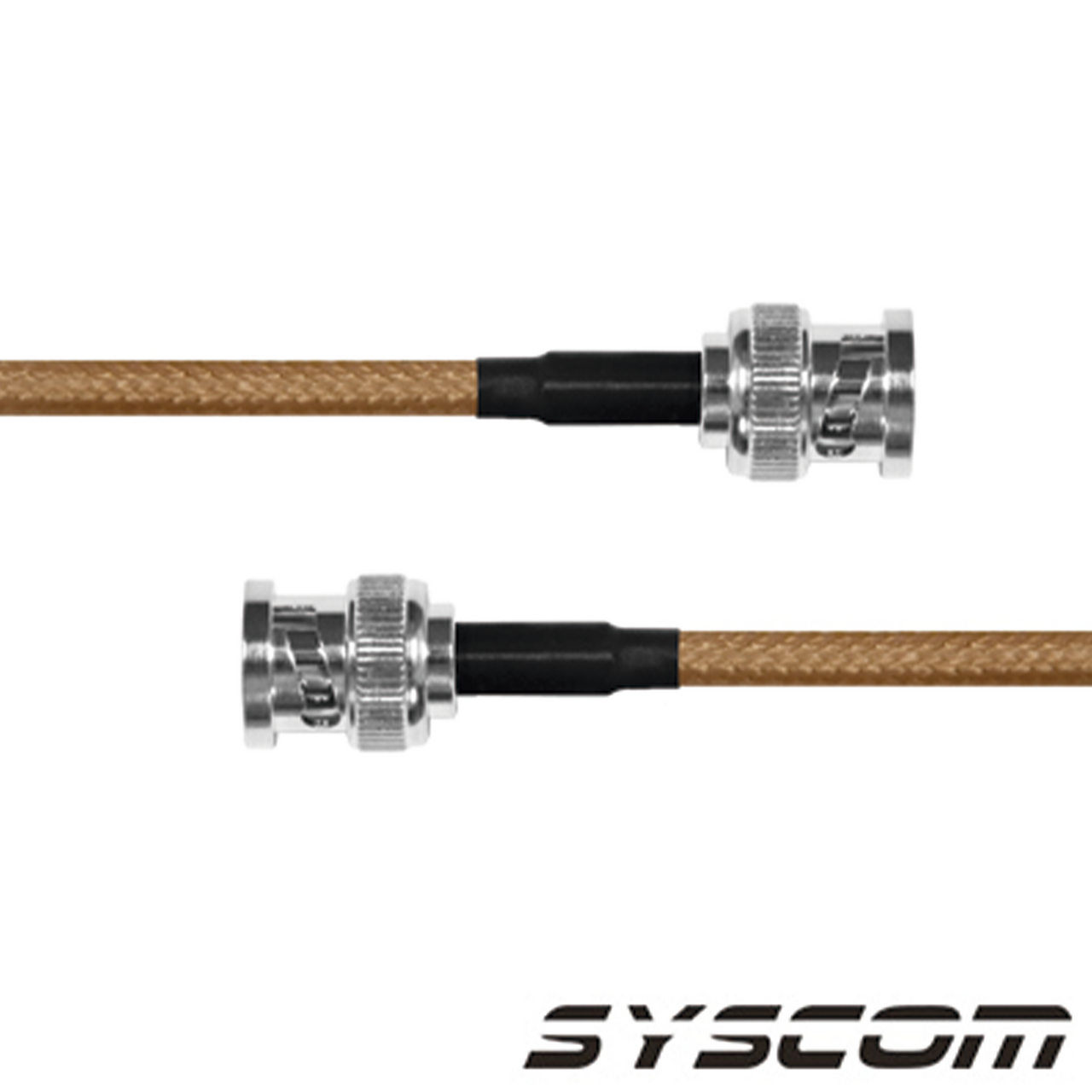 SBNC142KBNC60 Jumper con Cable LP142 de 60 cm, con Conectores BNC Macho a BNC Macho.