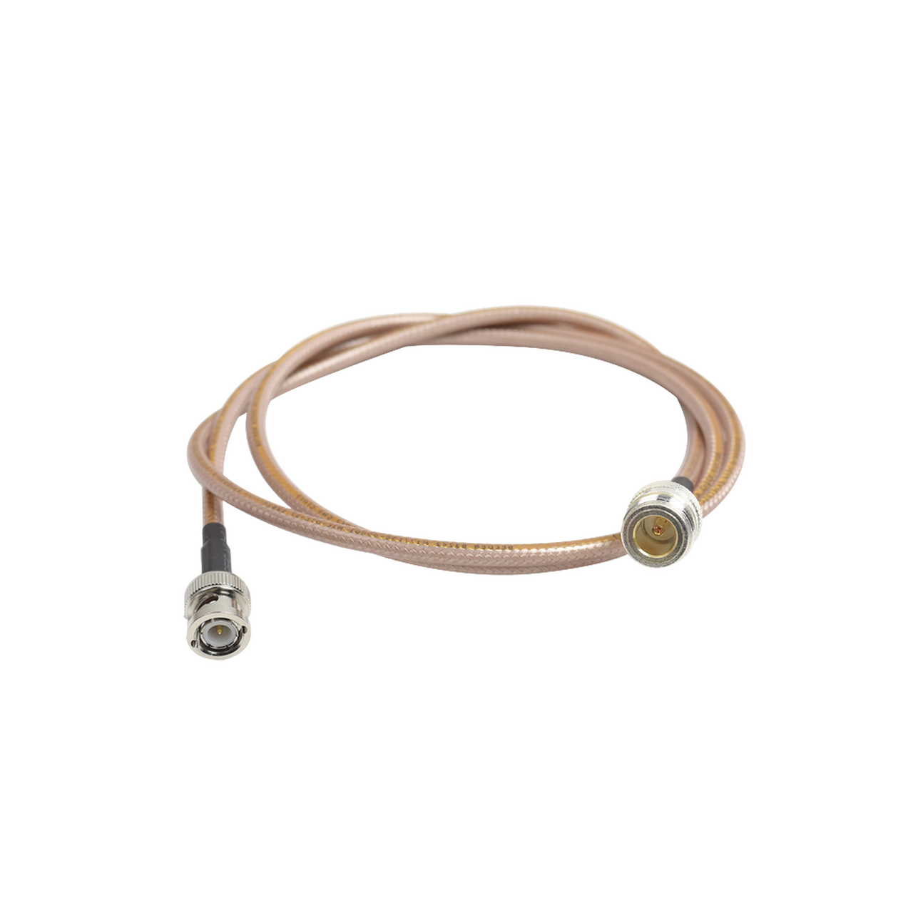 SBNC142KNH110 Jumper Fabricado con Cable LP-142 conectores BNC/N Hembra de 110 cm.