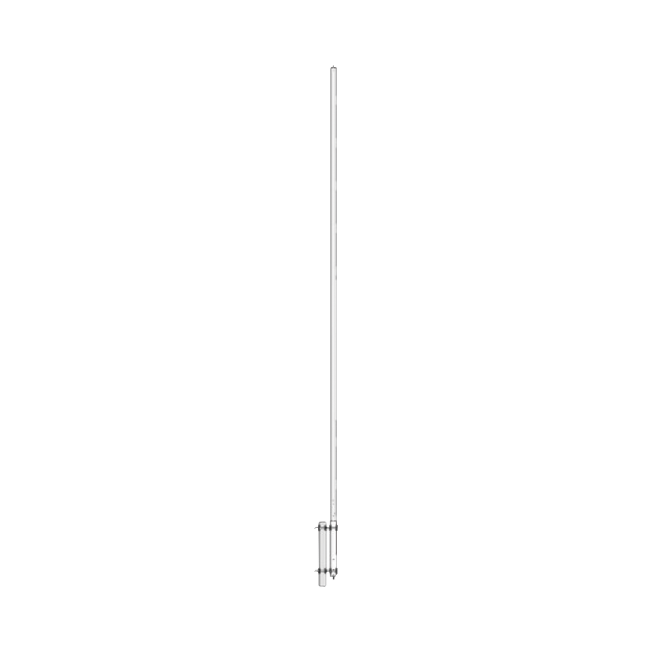 SC34A-SF2SNF Antena Colineal Aurora, Omni de Fibra de Vidrio para Base, 430-450 MHz, 10.0 dB, 20 MHz, 500 Watt, N Hembra, Inclinación Opcional Tilt: 0, 3 o 6 Grados).