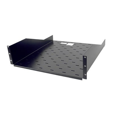 S-CH-19X19.6 Charola para Rack de 19, 50 cm de Profundidad, 3UR. Capacidad carga: 30 Kg