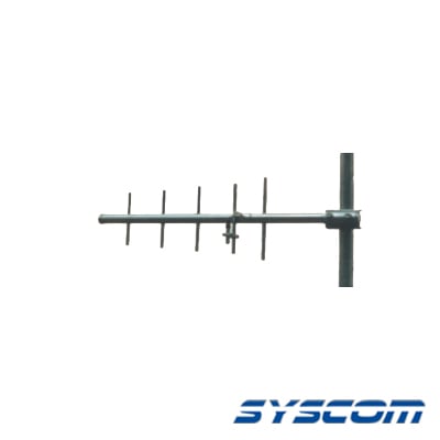 SD-380-5 Antena Yagi Direccional, 375-405 MHz, 5 Elementos, 9 dB, 300 Watt.