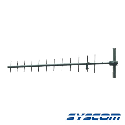 SD-4509 Antena Yagi Direccional de 450-470 MHz, 9 Elementos, 11 dB, 15 MHz, 300 Watt, UHF Hembra.