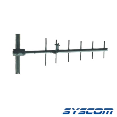 SD-5006 Antena Base UHF, Direccional de 6 elementos, Rango de Frecuencia 490 - 520 MHz, ganancia de 10 dB