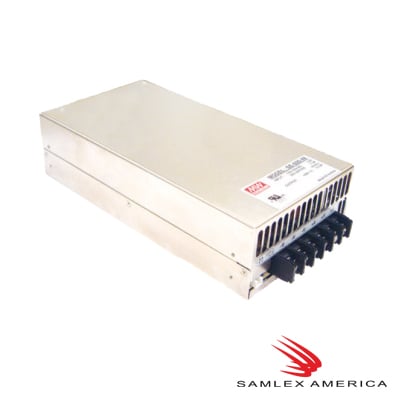 SE-600-12 Fuente de Poder Industrial Conmutada 600W de Potencia, 12Vcc, 50A