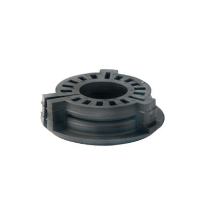 SEC-1114 Bota pasamuro de 4. Incluye 1 orificio para cable coaxial de 1-1/4